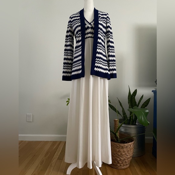 Maxi Knitted dress and cardigan set